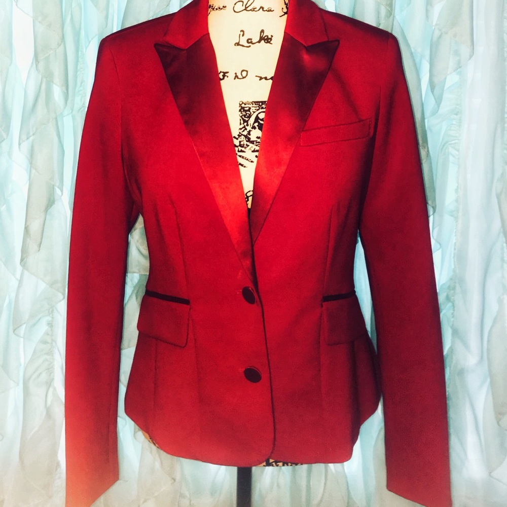 NY&Co (7th Avenue) Bright red jacket
